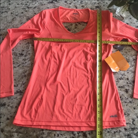 NWT AVIA ORANGE WORK OUT  TOP - Picture 6 of 12